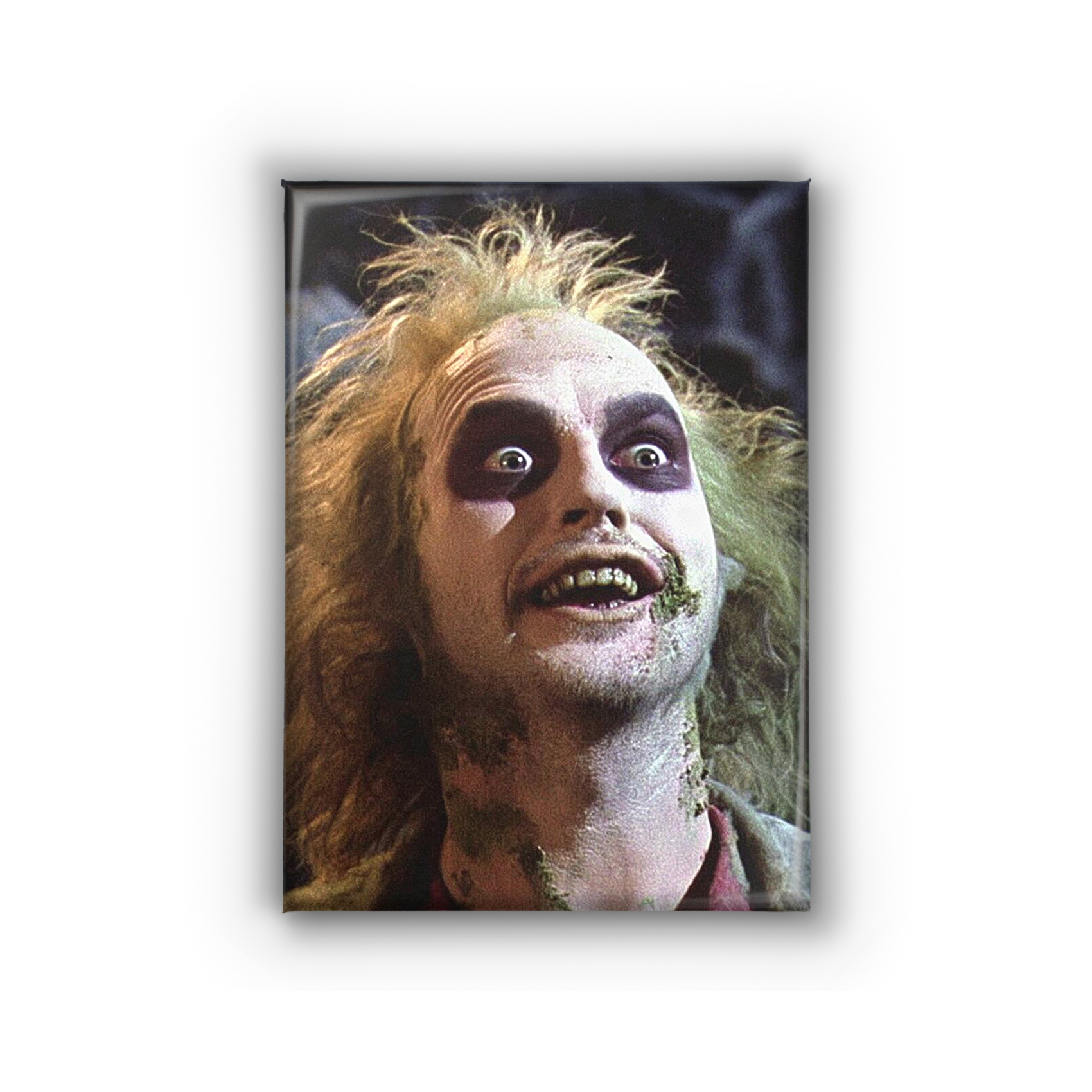Beetlejuice Wide Eyes 2.5in Magnet | Michael Keaton 80s Horror Comedy - Image 3