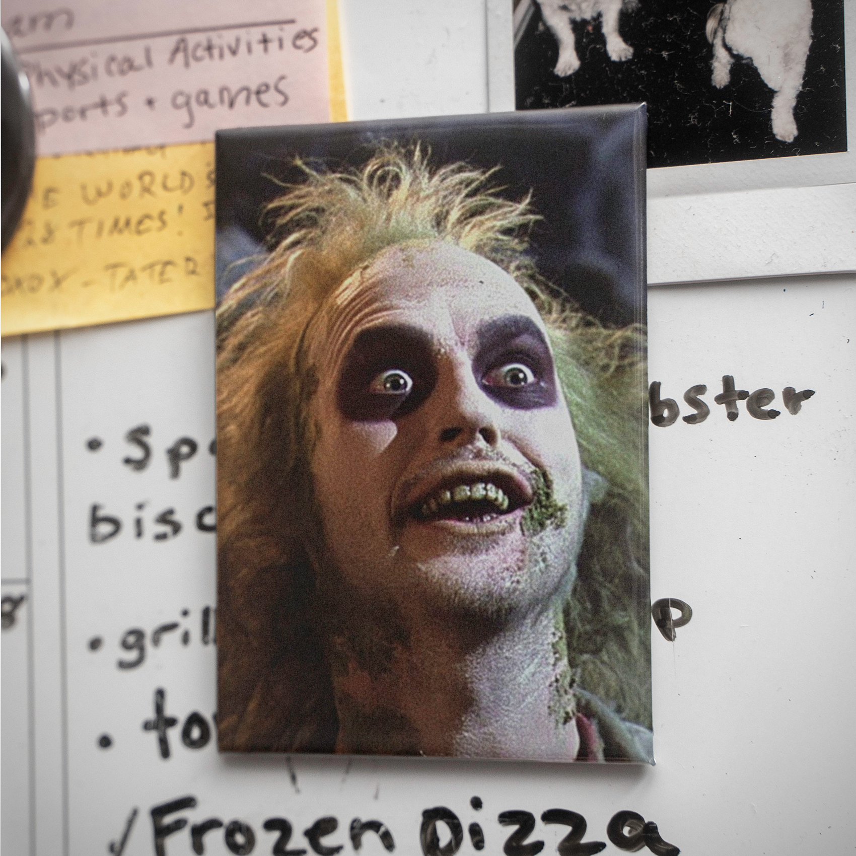 Beetlejuice Wide Eyes 2.5in Magnet | Michael Keaton 80s Horror Comedy - Image 4