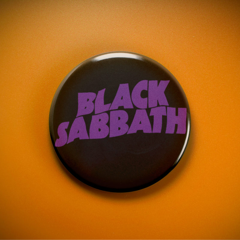 Black Sabbath Master of Reality 2.25in Pin | Ozzy Osbourne 70s Occult Album Art