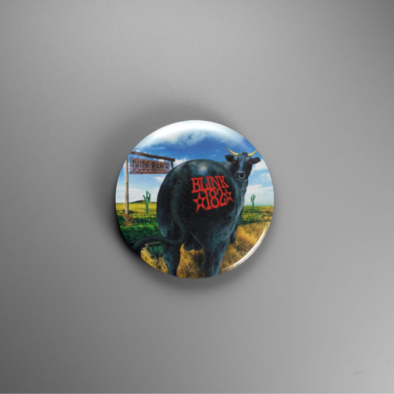 Blink182 Dude Ranch 1.5in Pin | 90s Pop Punk Album Art