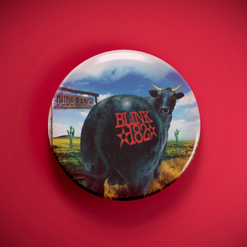Blink182 Dude Ranch 2.25in Pin | 90s Pop Punk Album Art