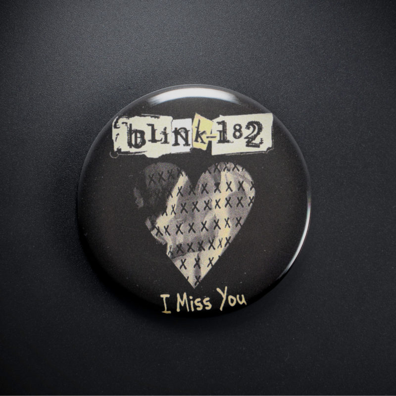 Blink182 I Miss You 2.25in Pin | 00s Emo Pop Punk Album Art