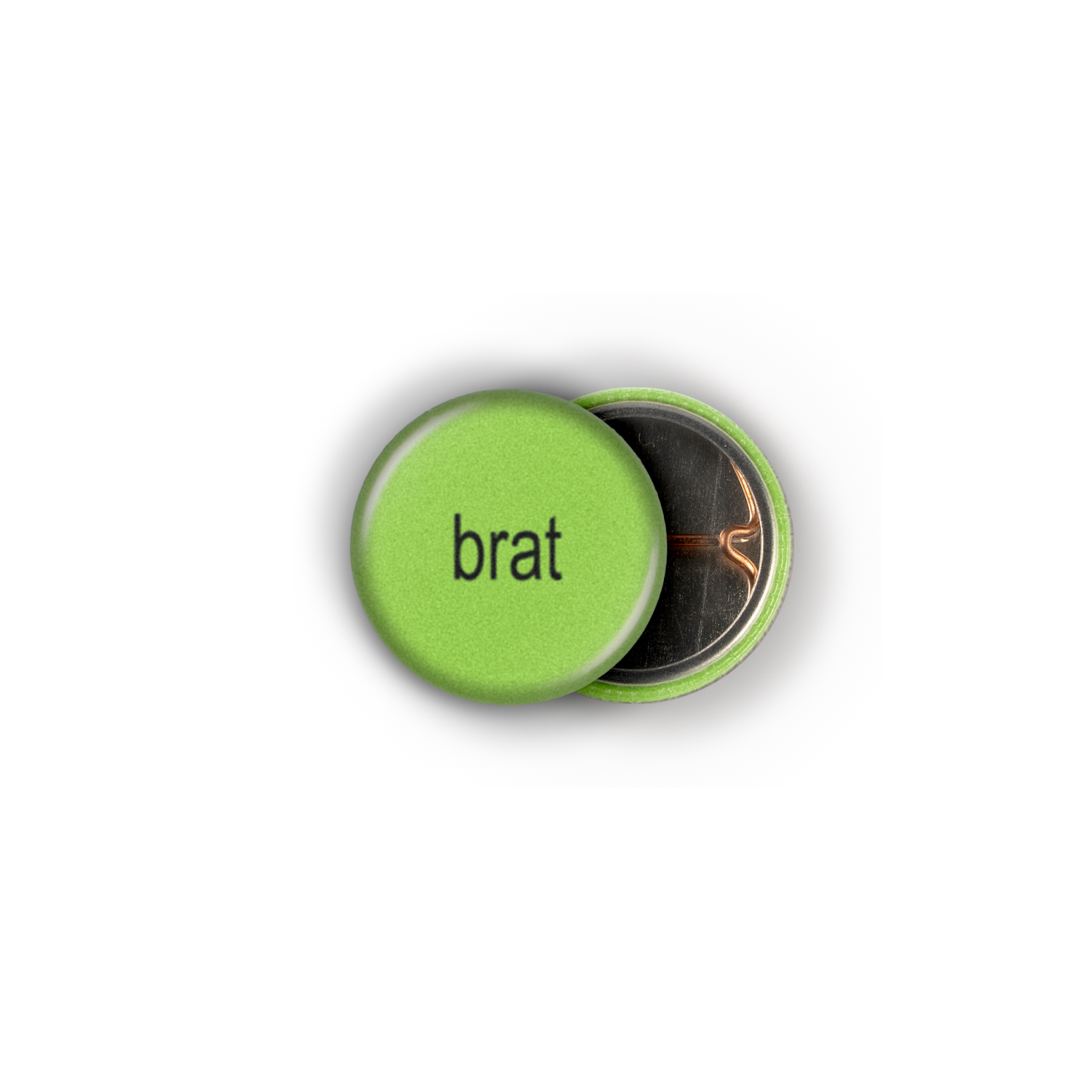 Charli XCX Brat 1in Pin | 2020s Pop Art Album Art - Image 4