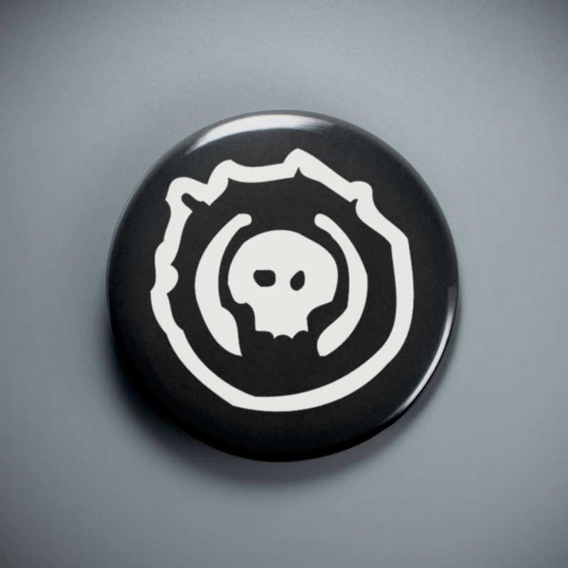 Coal Chamber Dark Days 2.25in Pin | 90s Nu-Metal Album Art