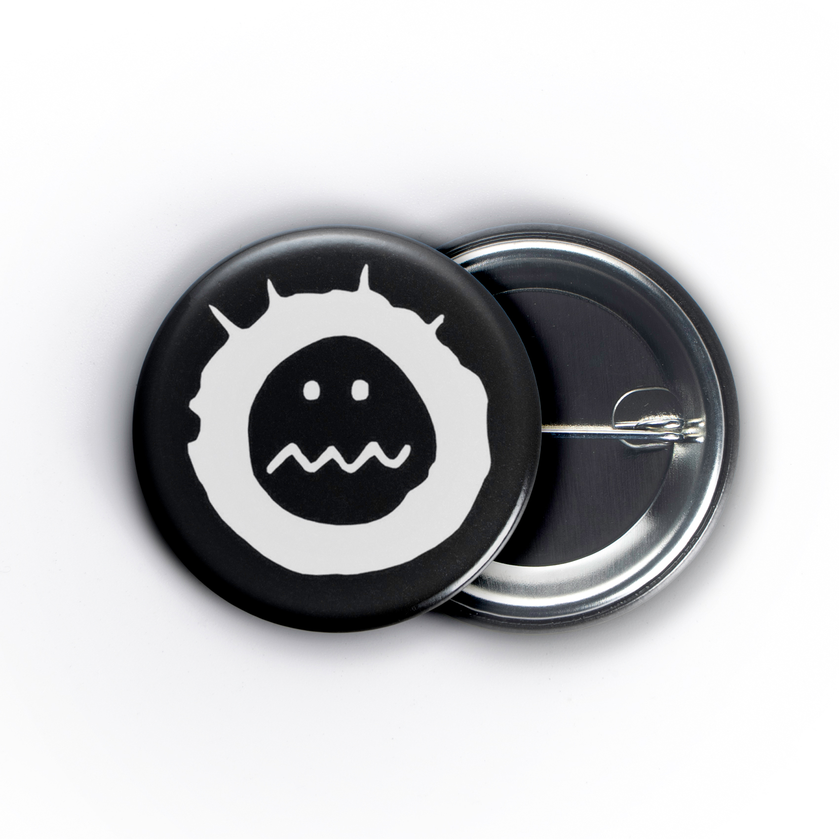 Coal Chamber Old School Smiley 1.5in Pin | 90s Grunge Nu Metal Album Art - Image 4