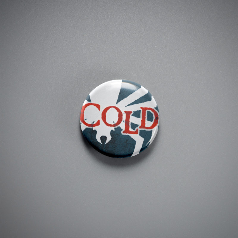 Cold Spider Logo 1in Pin | 90s Nu-Metal Grunge Vibe