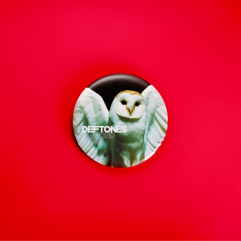 Deftones Diamond Eyes 1.5in Pin | Dreamlike 00s Alt-Metal Album Art