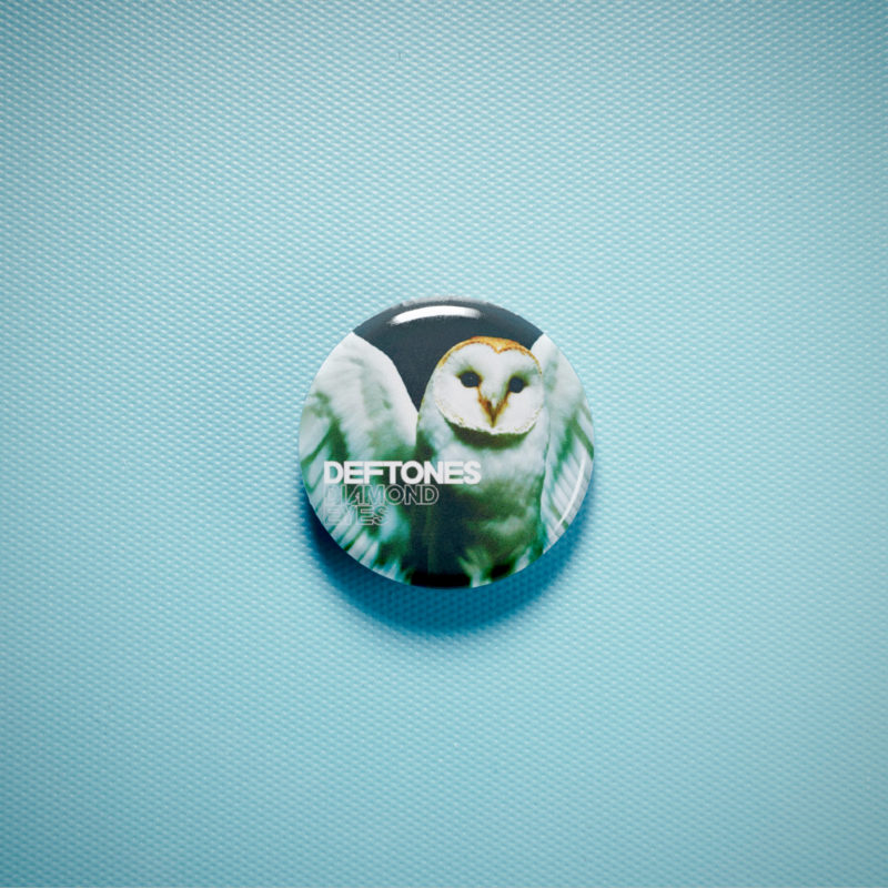 Deftones Diamond Eyes 1in Pin | Dreamlike 00s Alt-Metal Album Art