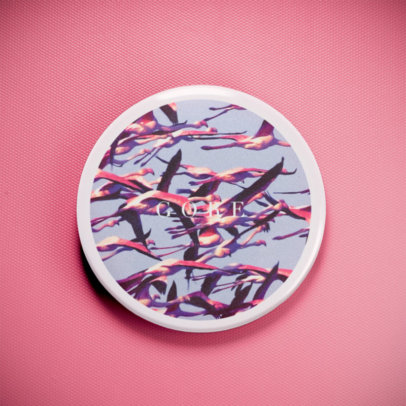 Deftones Gore 2.25in Pin | Dreamlike 2010s Alt-Metal Album Art