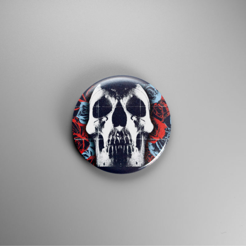 Deftones Self Titled 1.5in Pin | 90s Nu-Metal Album Art