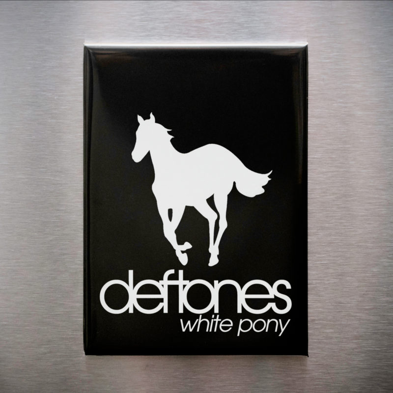 Deftones White Pony 2.5x3.5in Magnet | Dreamlike 00s Alt-Metal Album Art
