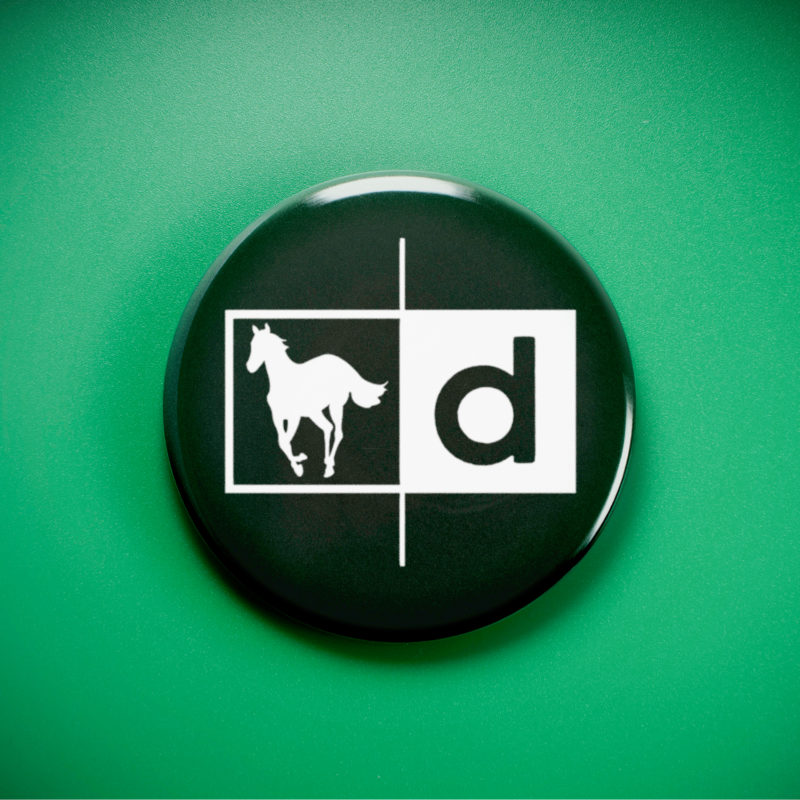 Deftones White Pony 2.25in Pin | Dreamlike Alt-Metal Album Art