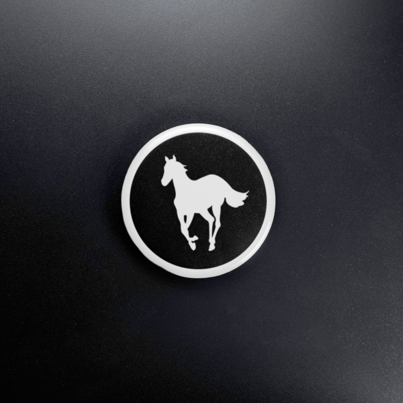 Deftones White Pony 1.5in Pin | Chino Moreno Y2K Alt-Metal Album Art