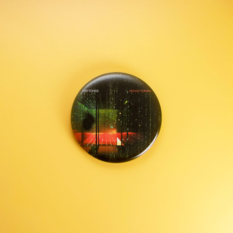 Deftones Koi No Yokan 1.5in Pin | Dreamlike 2010s Alt-Metal Album Art