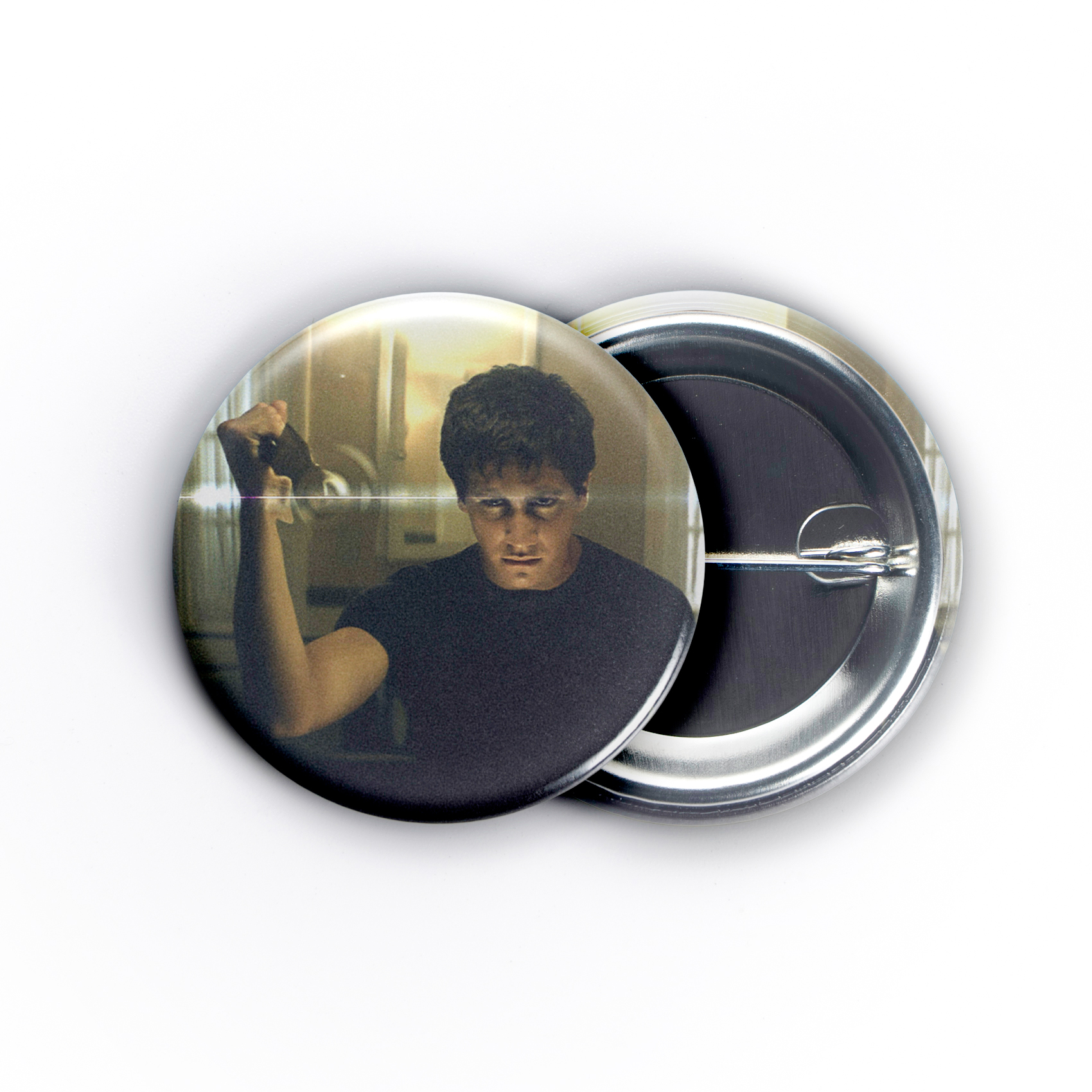 Donnie Darko Mirror Knife 1.5in Pin | Dark 2000s Cult Film Prop - Image 4