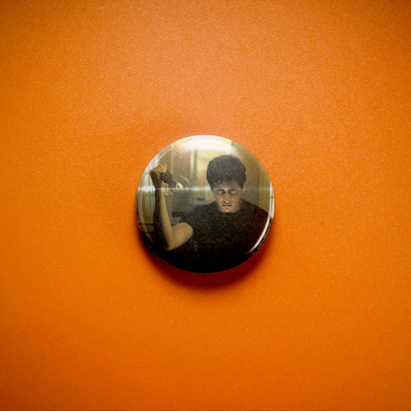 Donnie Darko Mirror Knife 1in Pin | Dark 2000s Cult Film Prop