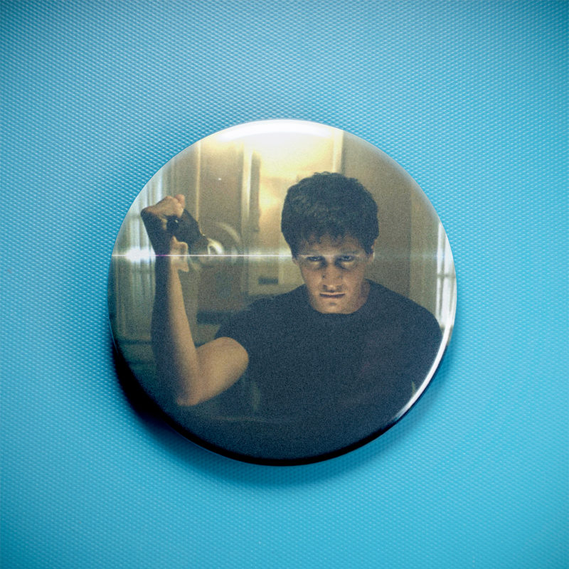 Donnie Darko Mirror Knife 2.25in Pin | Dark 2000s Cult Film Art