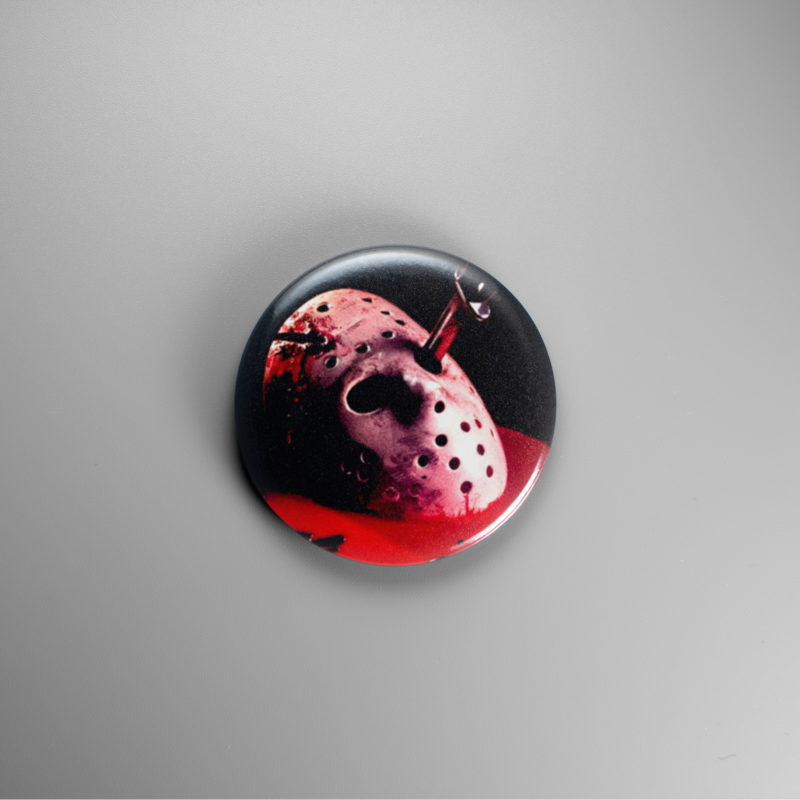 Friday The 13th Final Chapter 1.5in Pin | Jason Voorhees' Brutal Slasher Finale Badge