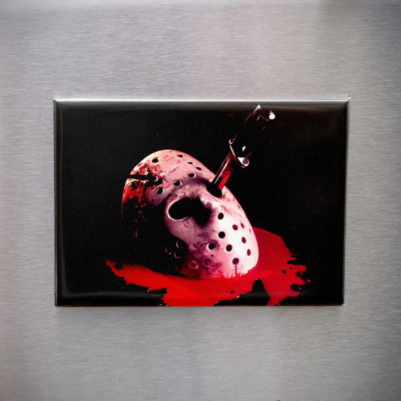 Friday The 13th Final Chapter 3.5in Magnet | Jason's Brutal Slasher Finality Art