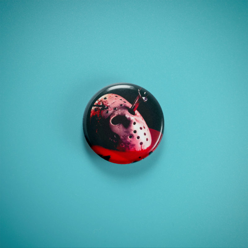 Friday The 13th Final Chapter 1in Pin | Jason's Brutal Slasher Climax Merch