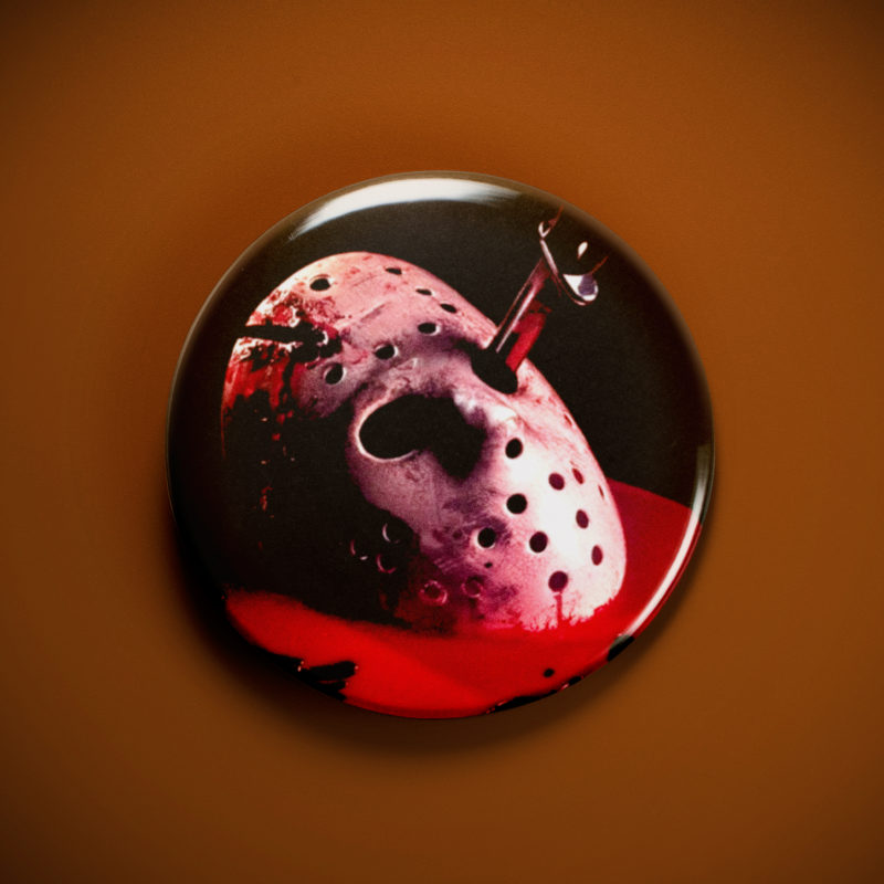 Friday The 13th Final Chapter 2.25in Pin | Jason Voorhees' Brutal Climax Badge