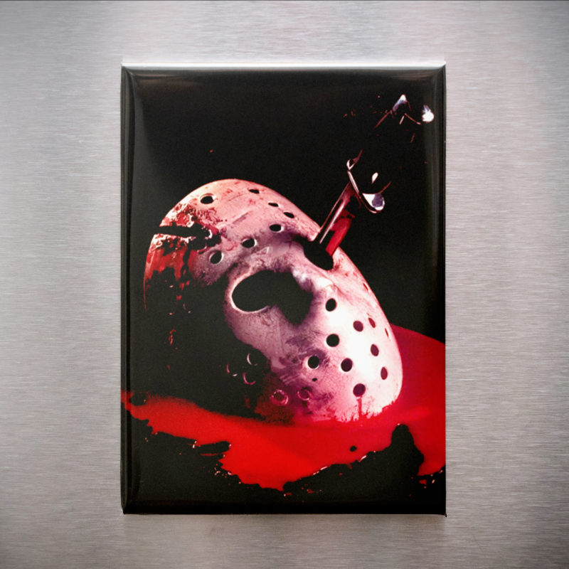 Friday The 13th Final Chapter 2.5x3.5in Magnet | Jason's Brutal Slasher Climax Art