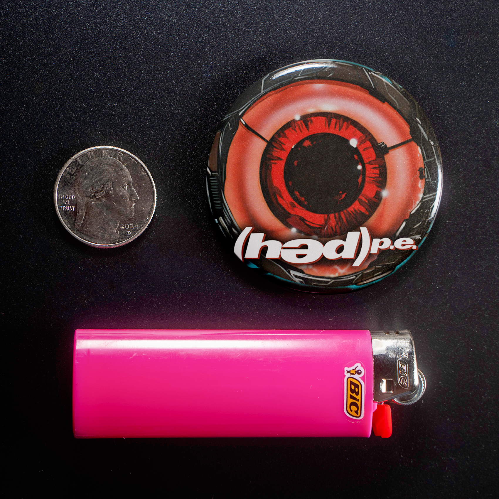 (hed)p.e. Eyeball 1.5in Pin | 90s Nu-Metal Album Art - Image 3