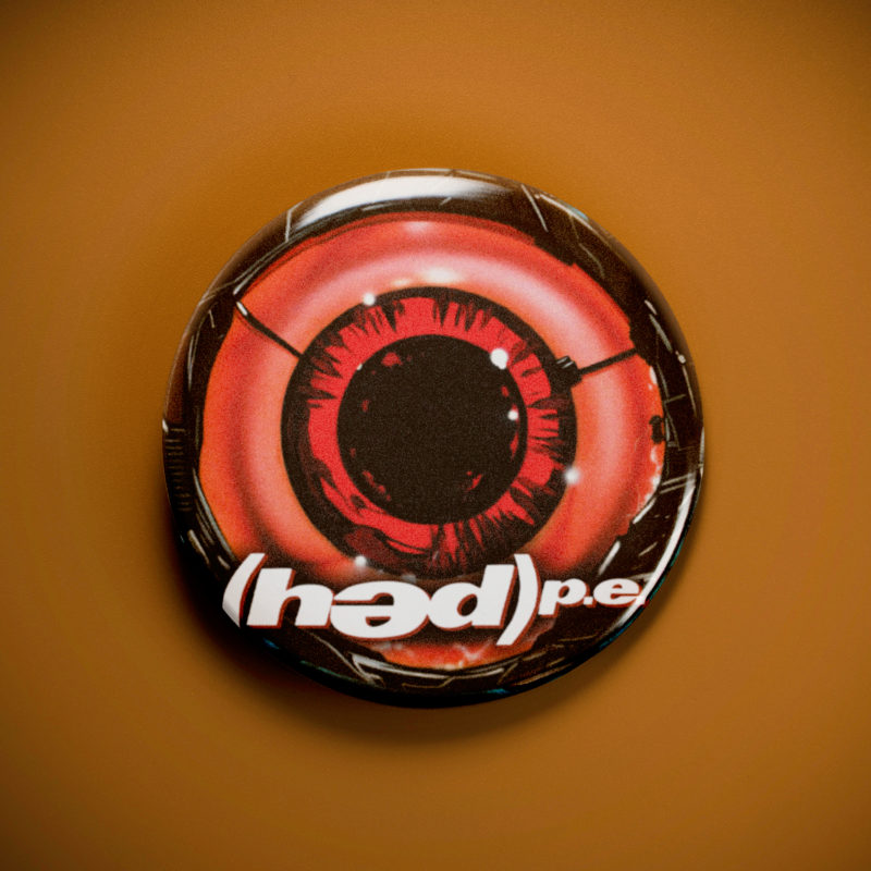 (hed)p.e. Eyeball 2.25in Pin | 90s Nu-Metal Album Art