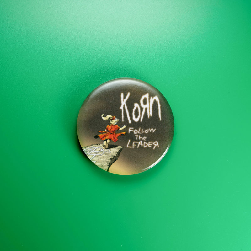 Korn Follow The Leader 1.5in Pin | 90s Nu-Metal Album Art