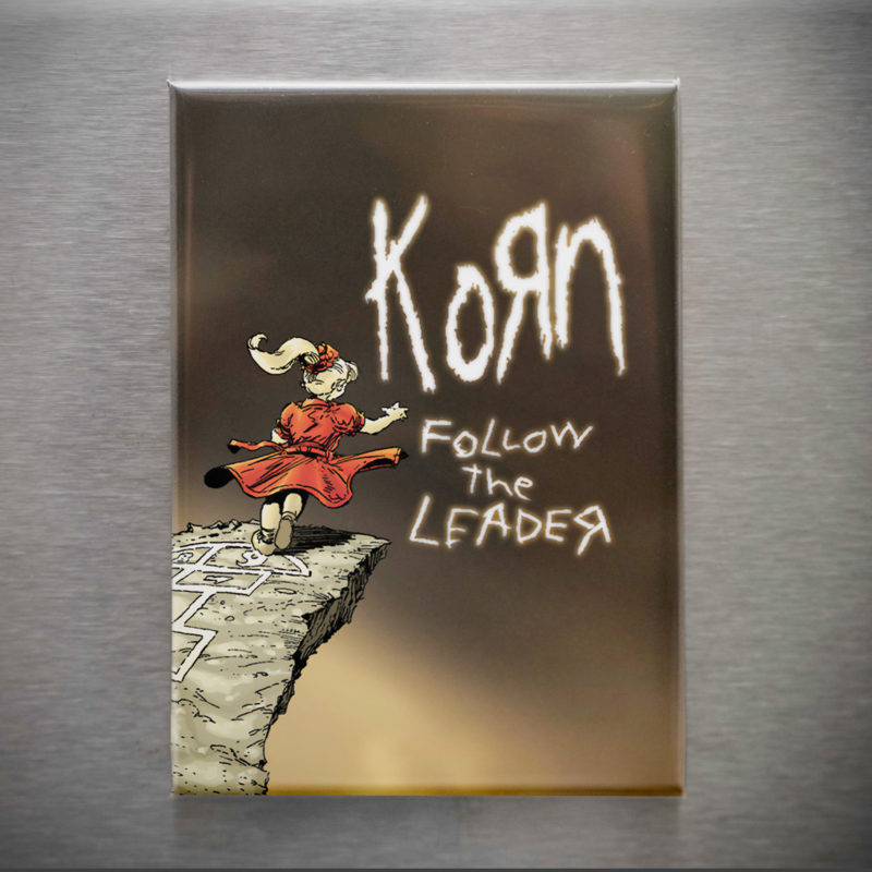 Korn Follow The Leader 2.5in Magnet | 90s Nu-Metal Album Art