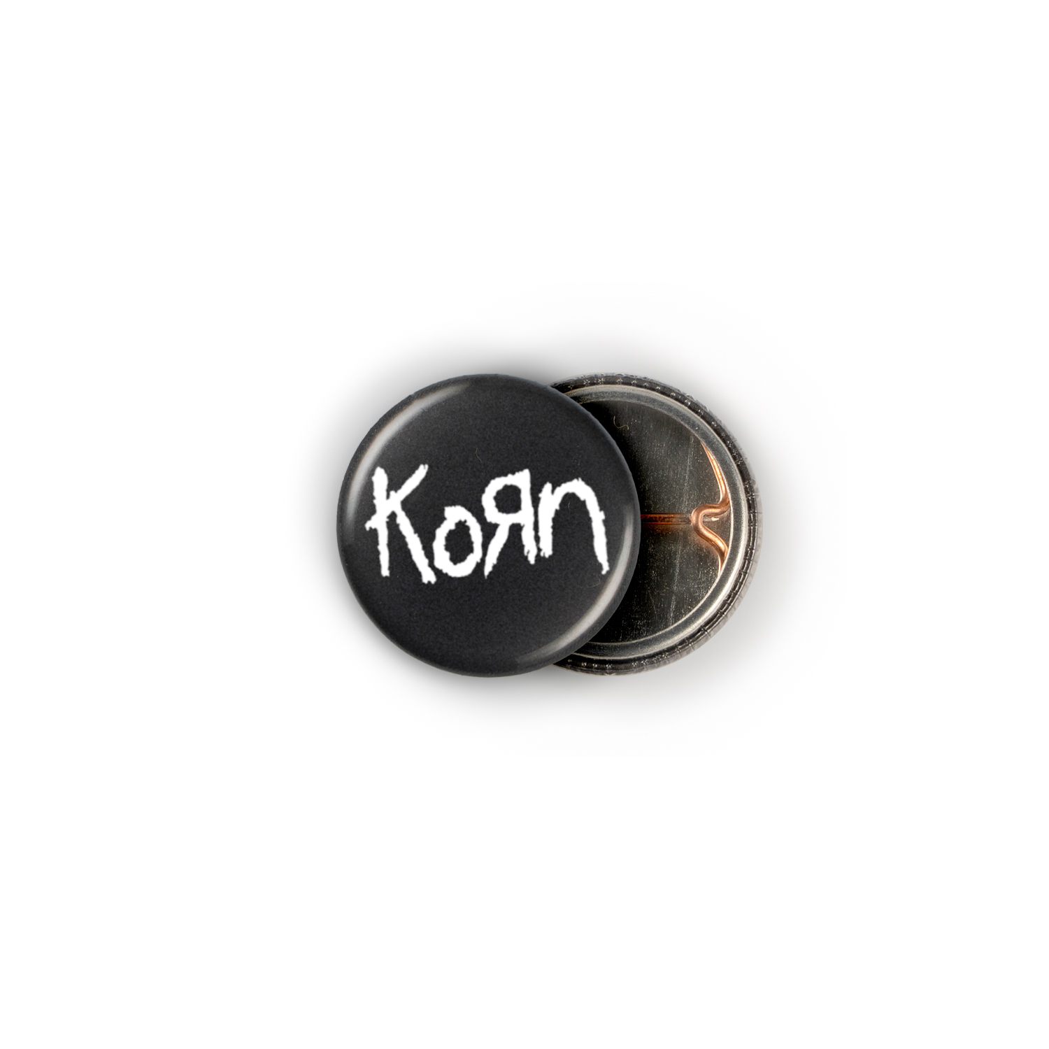 Korn Logo 1in Pin | 90s Nu-Metal Band Logo - Image 4