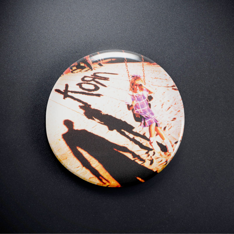 Korn Self-Titled 2.25in Pin | 90s Nu-Metal Album Art