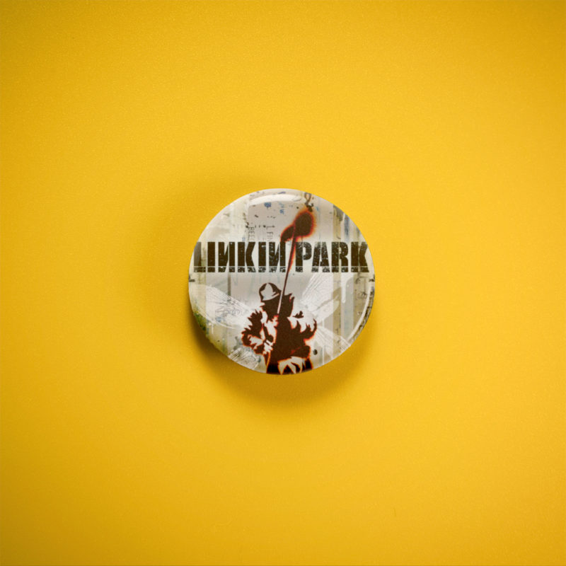Linkin Park Hybrd Theory 1in Pin | 2000s Nu-Metal Album Art
