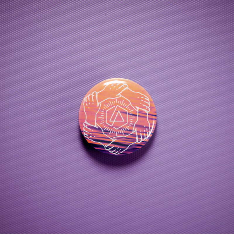 Linkin Park One More Light 1in Pin | 00s Alt-Metal Album Art