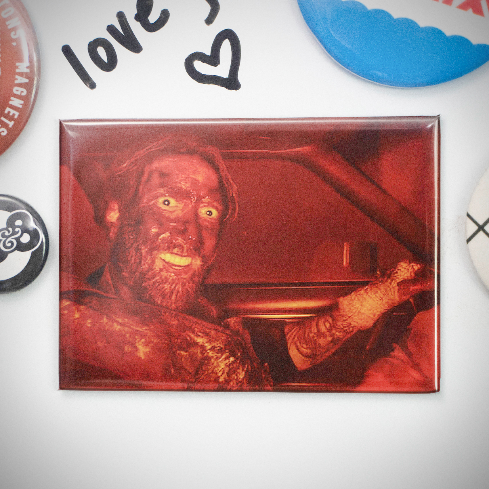 Mandy Bloody Face 2.5x3.5in Magnet | Nicolas Cage 2010s Cult Horror - Image 4