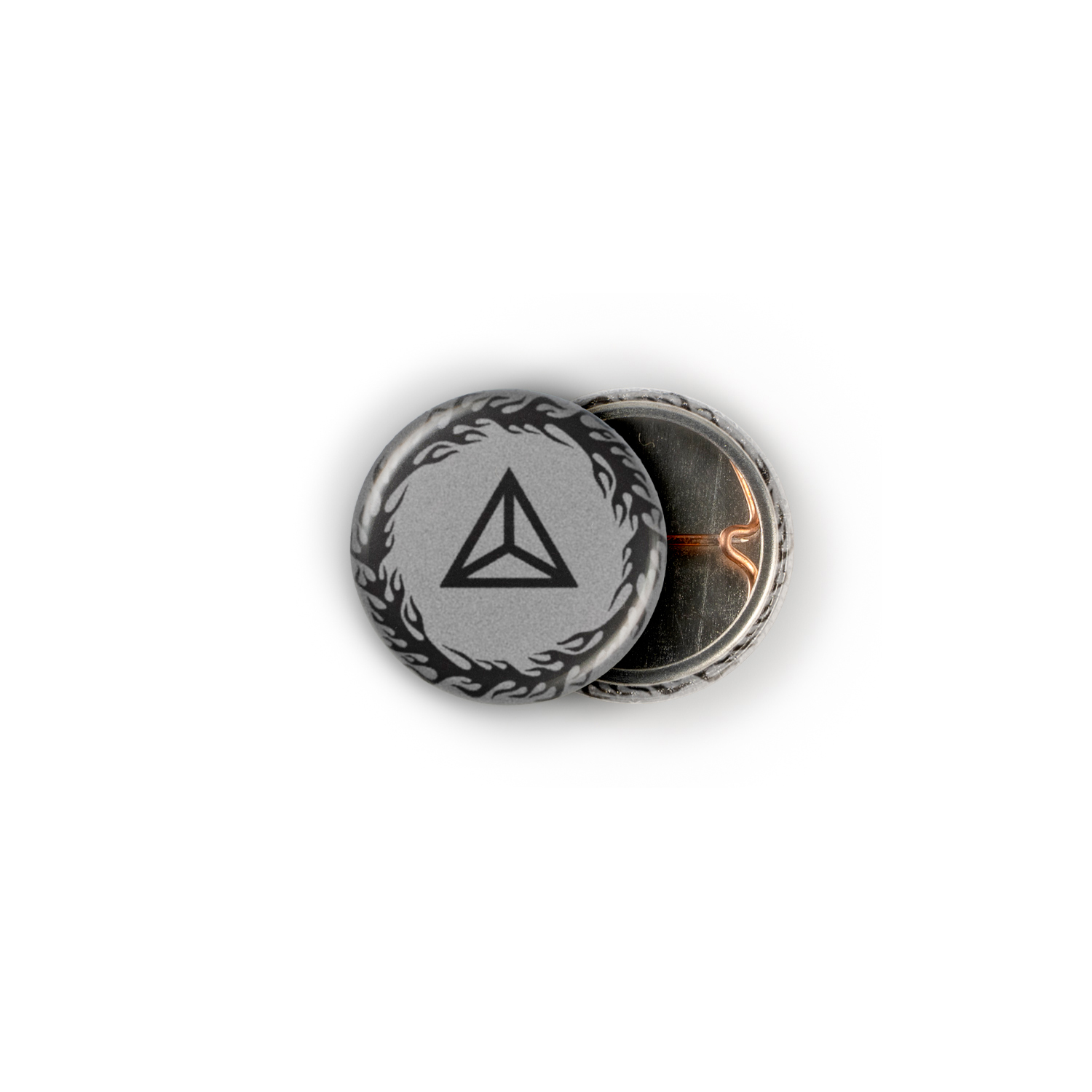 Mudvayne Triangle Logo 1in Pin | Tribal Nu-Metal 00s Album Art - Image 4