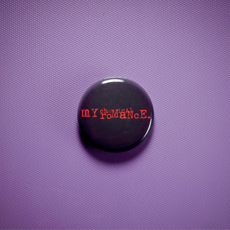 My Chemical Romance Three Cheers Logo 1in Pin | 2000s Emo Album Art