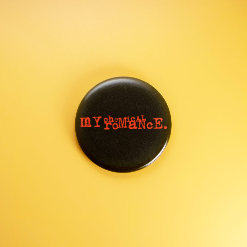 My Chemical Romance Three Cheers Logo 1.5in Pin | 2000s Emo Album Art
