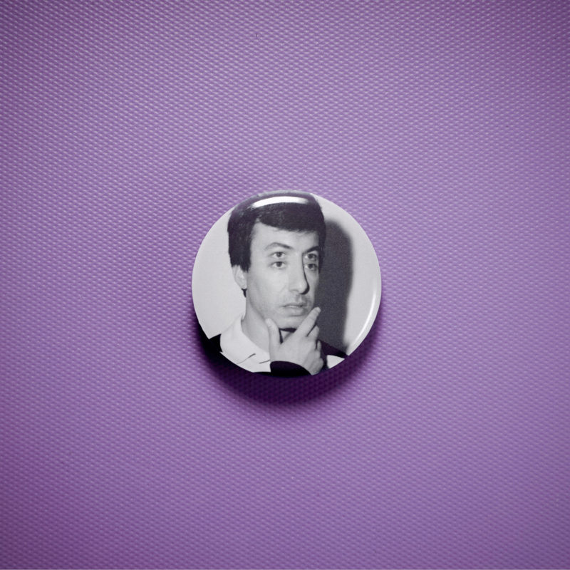 Nathan Fielder Four Eyes 1in Pin | Nathan Fielder 2010s Surreal Comedy