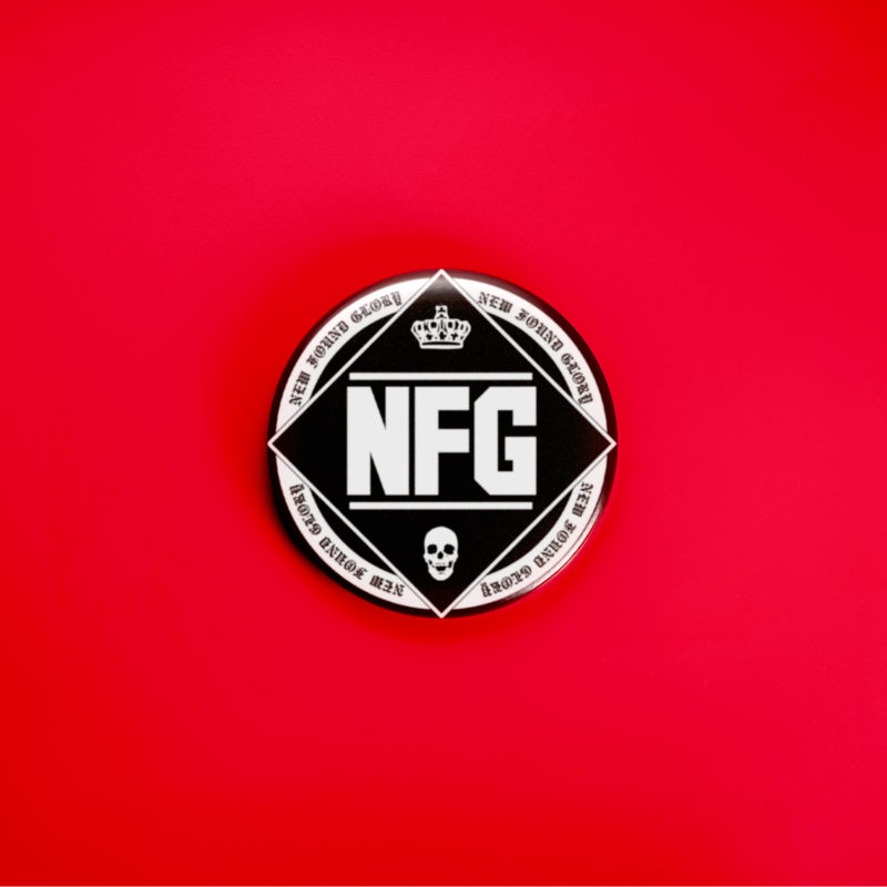 New Found Glory Resurrections 1.5in Pin | 00s Emo Pop Punk Album Art