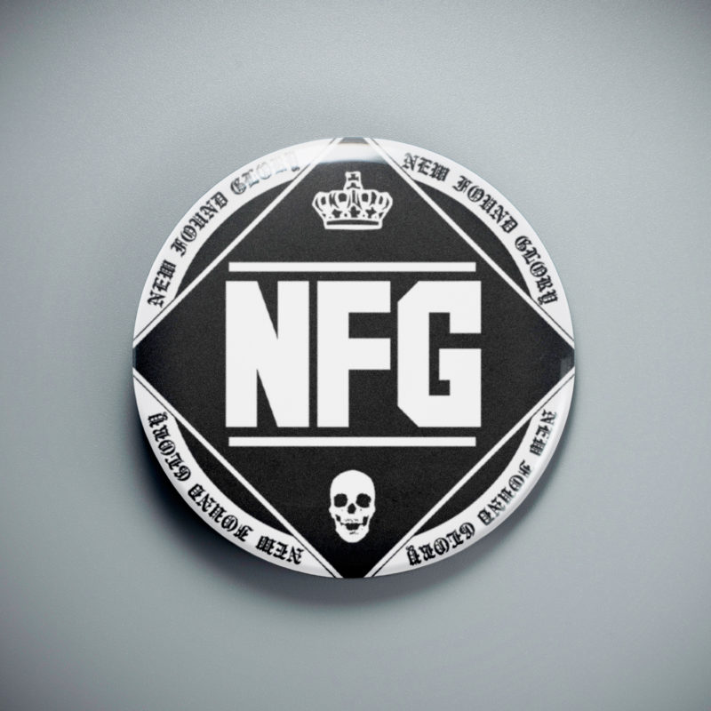 New Found Glory Resurrections 2.25in Pin | 00s Pop Punk Band Merch
