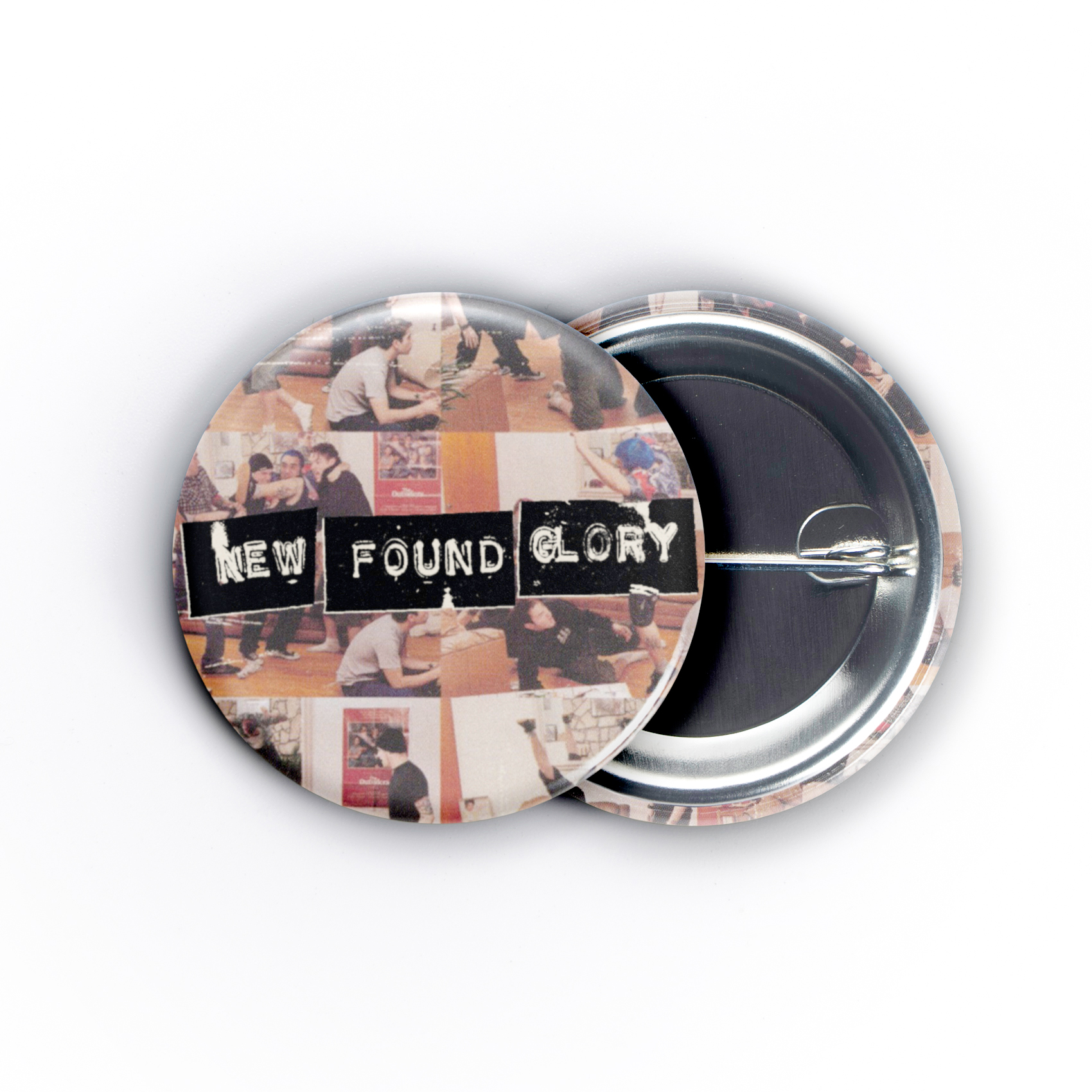 New Found Glory Sticks And Stones 1.5in Pin | 00s Pop Punk Album Art - Image 4