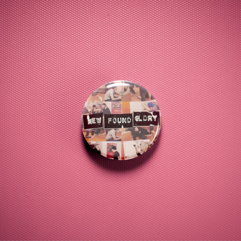 New Found Glory Sticks & Stones 1in Pin | NFG 00s Pop Punk Album Art