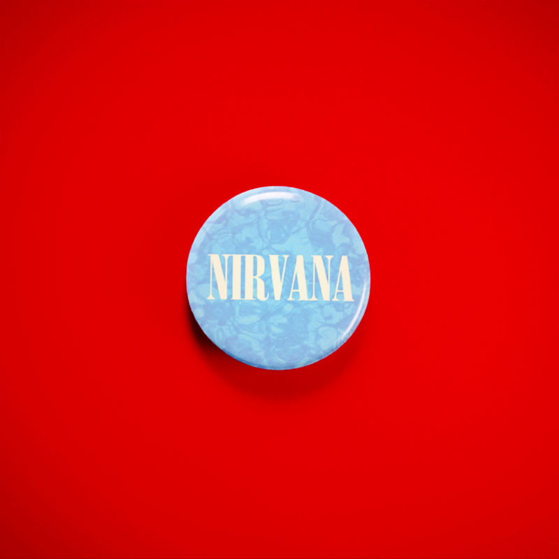 Nirvana Nevermind 1in Pin | 90s Grunge Album Art