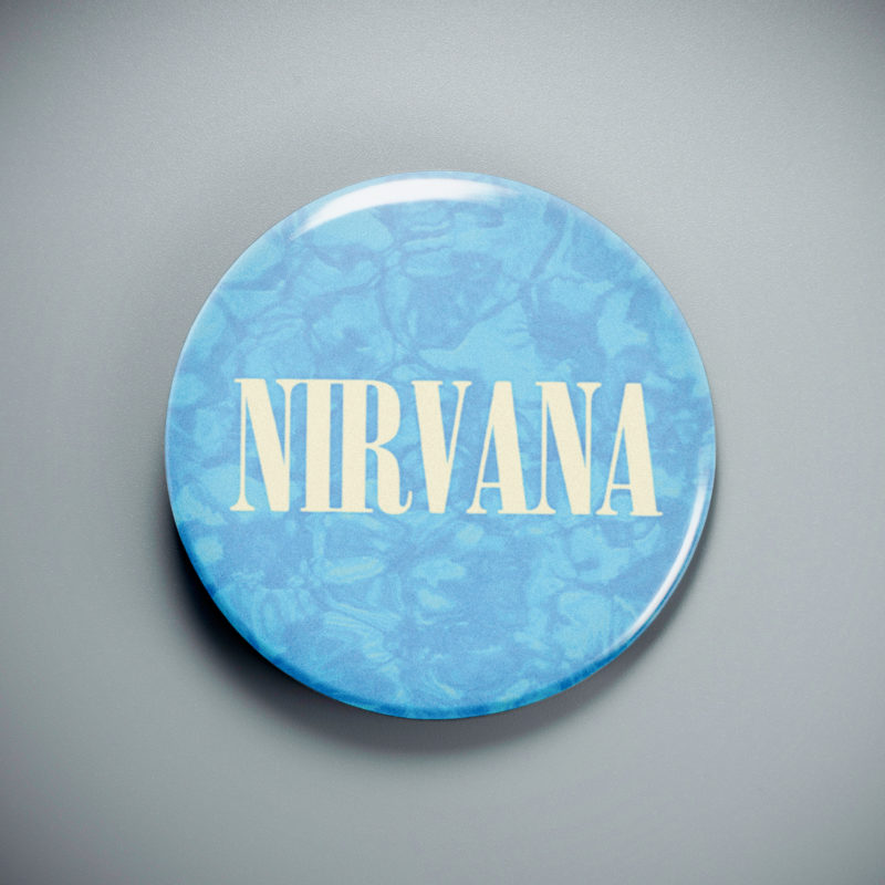 Nirvana Nevermind 2.25in Pin | 90s Grunge Album Art