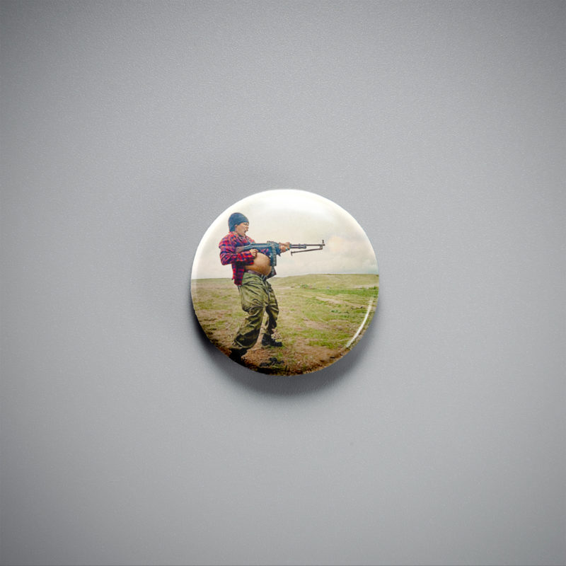 Perfidia Beverly Hills 1in Pin | One Battle After Another | Teyana Taylor PTA Rage Badge