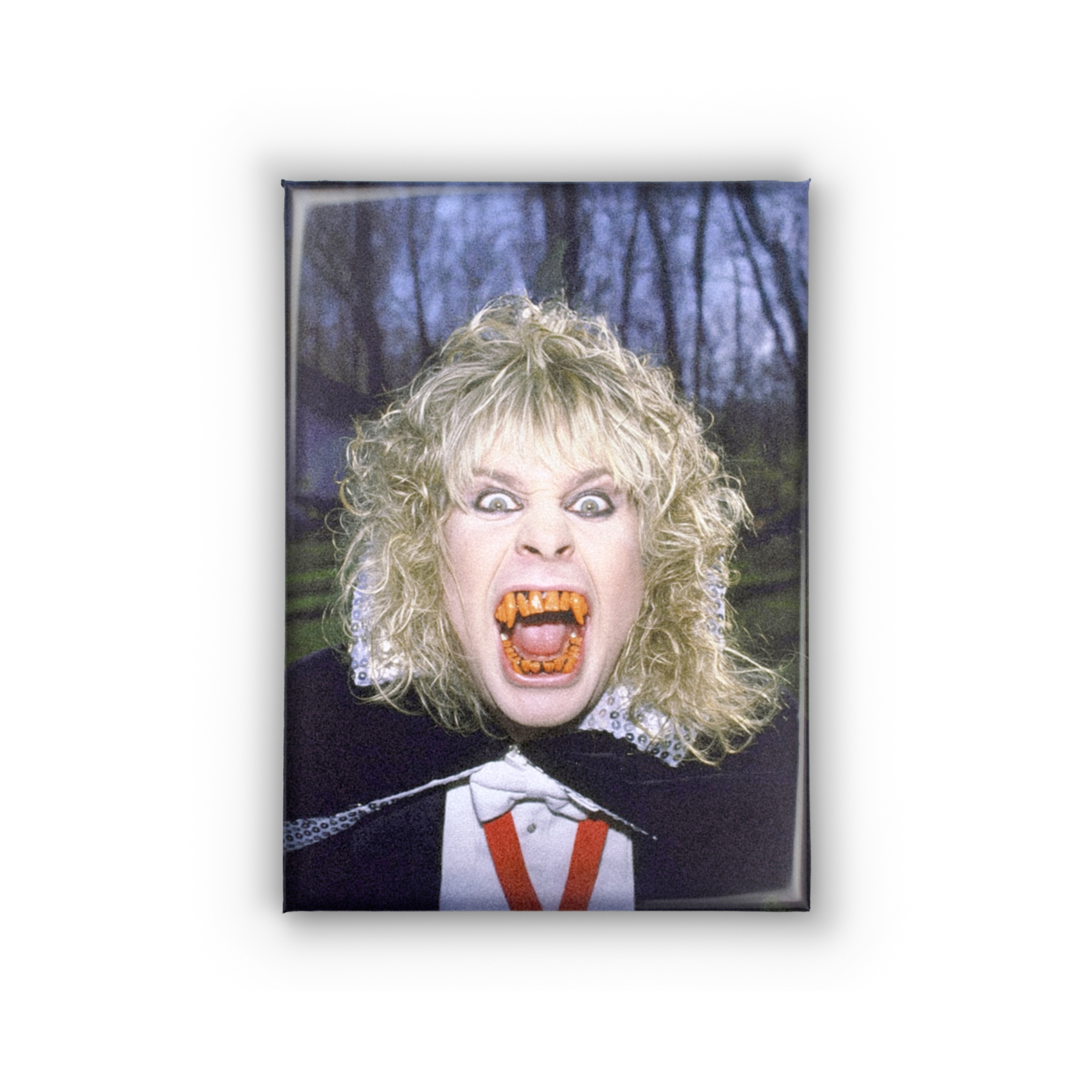 Ozzy Osbourne Halloween 2.5x3.5in Magnet | 80s Rock Vampire Horror Camp Art - Image 3