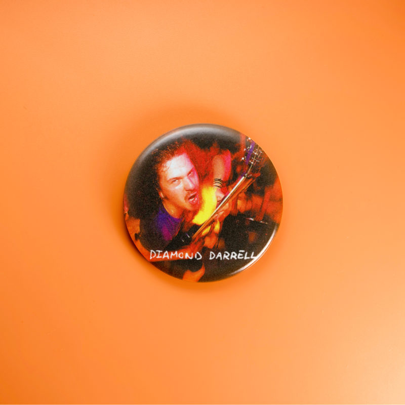 Pantera Dime 1.5in Pin | Dimebag Darrell 90s Groove Metal