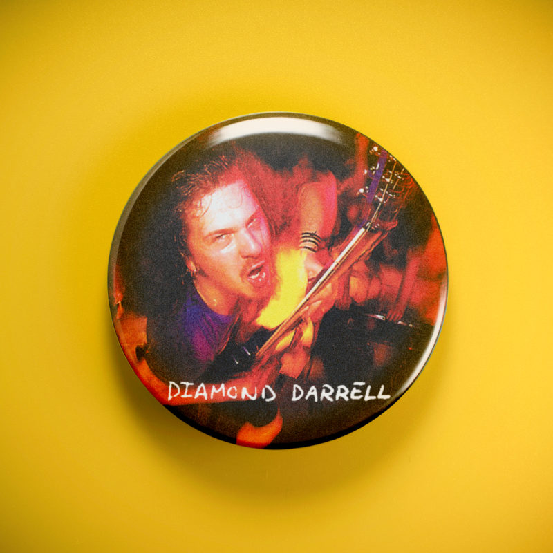 Pantera Dime 2.25in Pin | Dimebag Darrell 90s Groove Metal