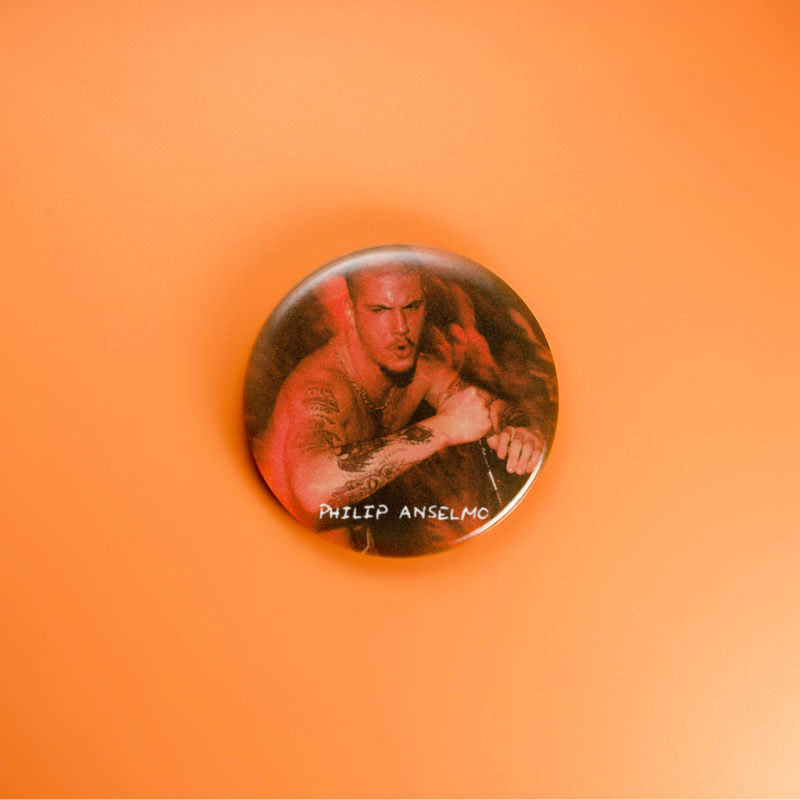Pantera Phil 1.5in Pin | Phil Anselmo 90s Groove Metal